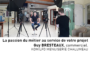 Portrait vidéo de Guy, commercial chez Menuiserie Chalumeau à Alençon (Orne)