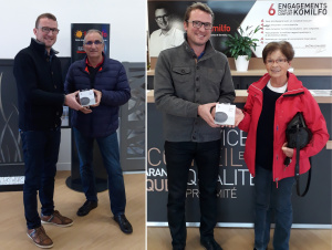 Félicitations aux gagnants du jeu concours avec Komilfo Open Rennes