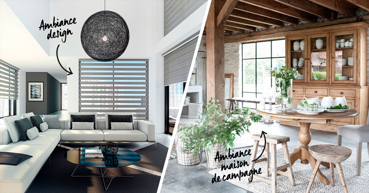 Déco intérieure Komilfo - Style design ou maison de campagne ?