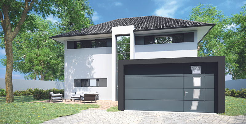 Une porte de garage sur-mesure Komilfo pour bien isoler votre maison