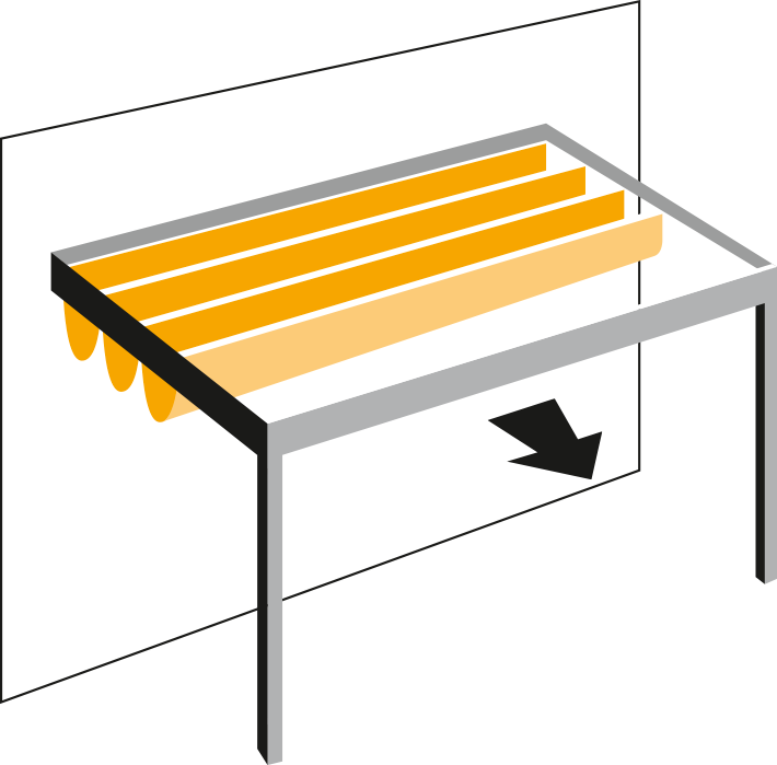 Pergola vélum rétractable
