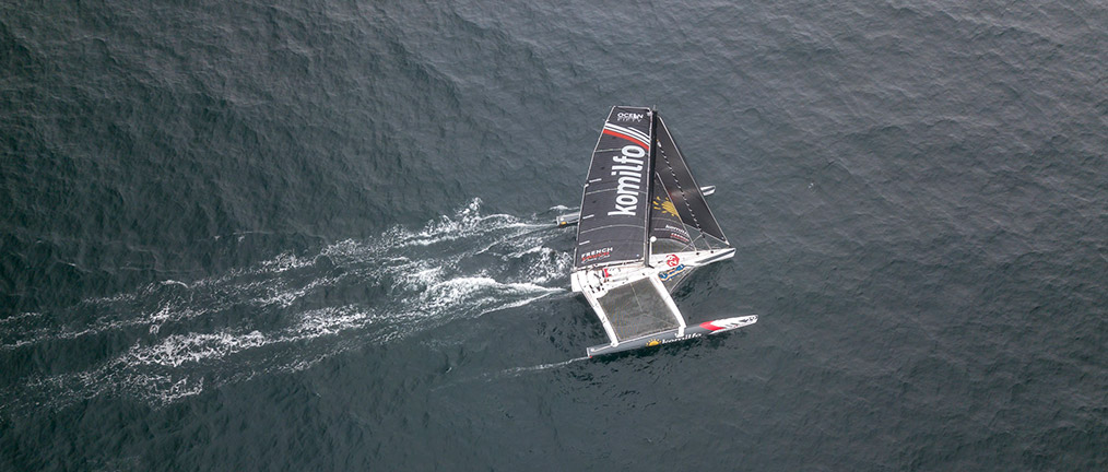 trimaran komilfo skipper éric péron