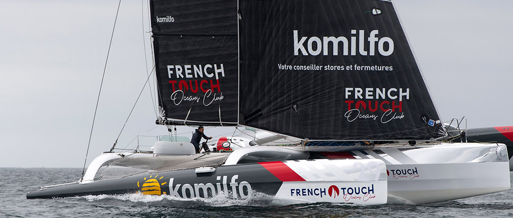 trimaran d'éric péron skipper route du rhum