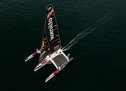trimaran komilfo du skipper éric péron