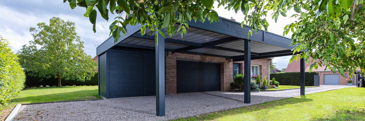 carport adossé Auteuil Prestilame