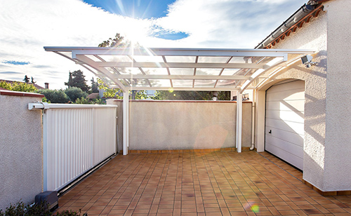 carport pour abri de voiture