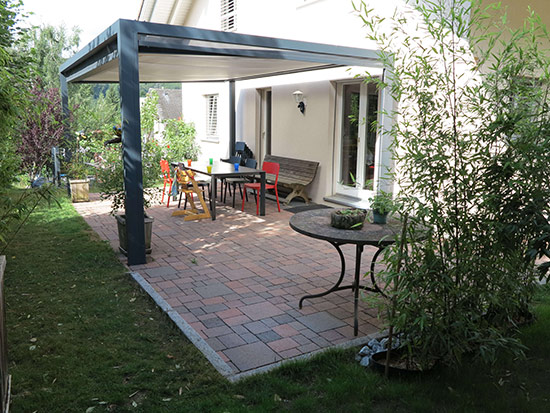 Pergola rétractable aluminium