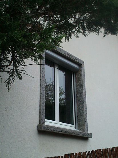 Volets roulants et fenêtres en PVC