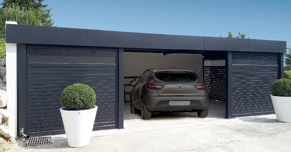 carport autoporté pour abriter une voiture