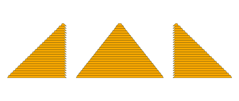 store intérieur forme triangulaire