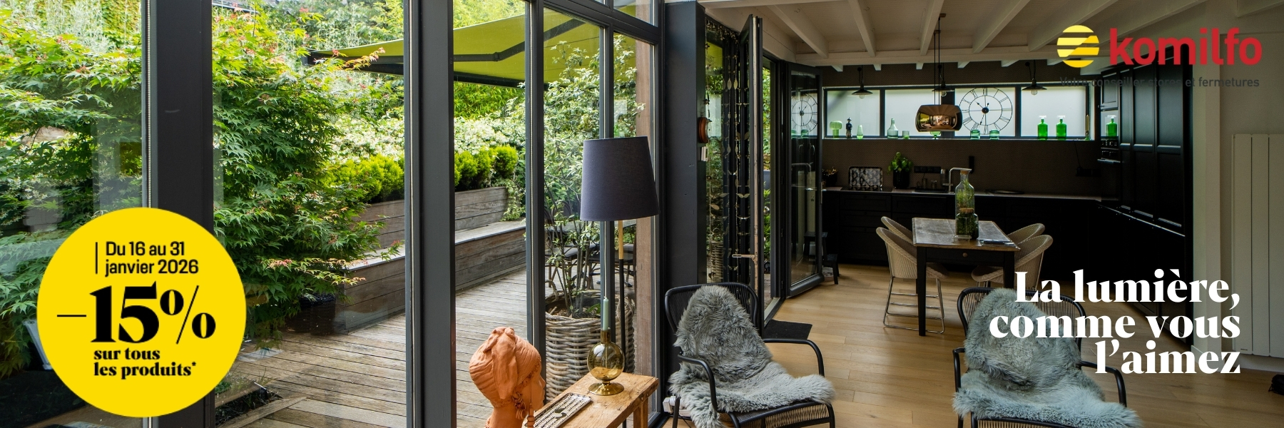 -15% sur tous nos produits*