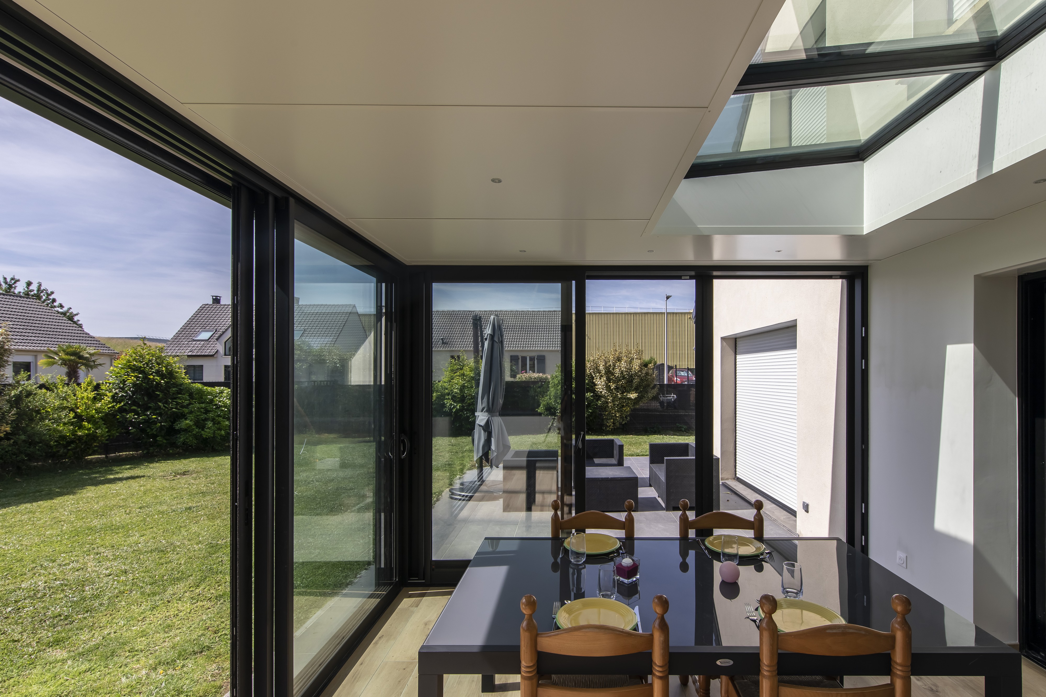 Véranda architecturale - Slider Komilfo
