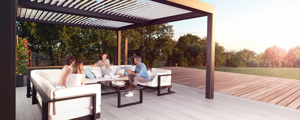 Pergola en aluminium