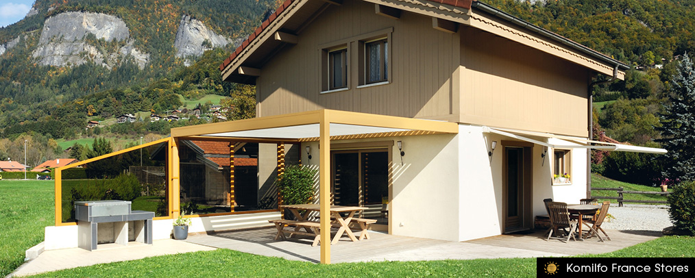 Pergola bioclimatique - Komilfo France Stores