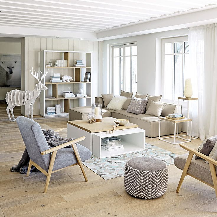 Autres idées déco pour aménager votre salon avec un style nordique - Komilfo
