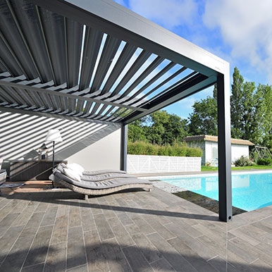 Pergola bioclimatique