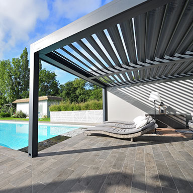 Pergola piscine B200 Brustor