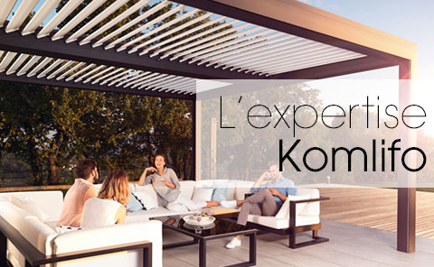 L'expertise Komilfo pour la pose de pergola sur mesure