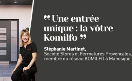 Stéphanie Martinet, conseillère en porte d'entrée - Komilfo Stores et Fermetures Provençales
