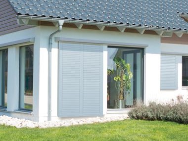 Volet coulissant PVC sur-mesure Komilfo