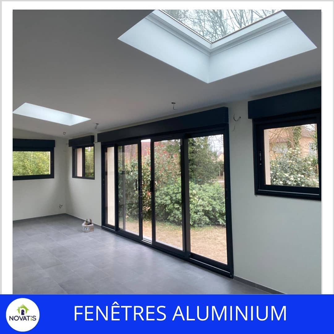 Fenêtres aluminium coulissantes