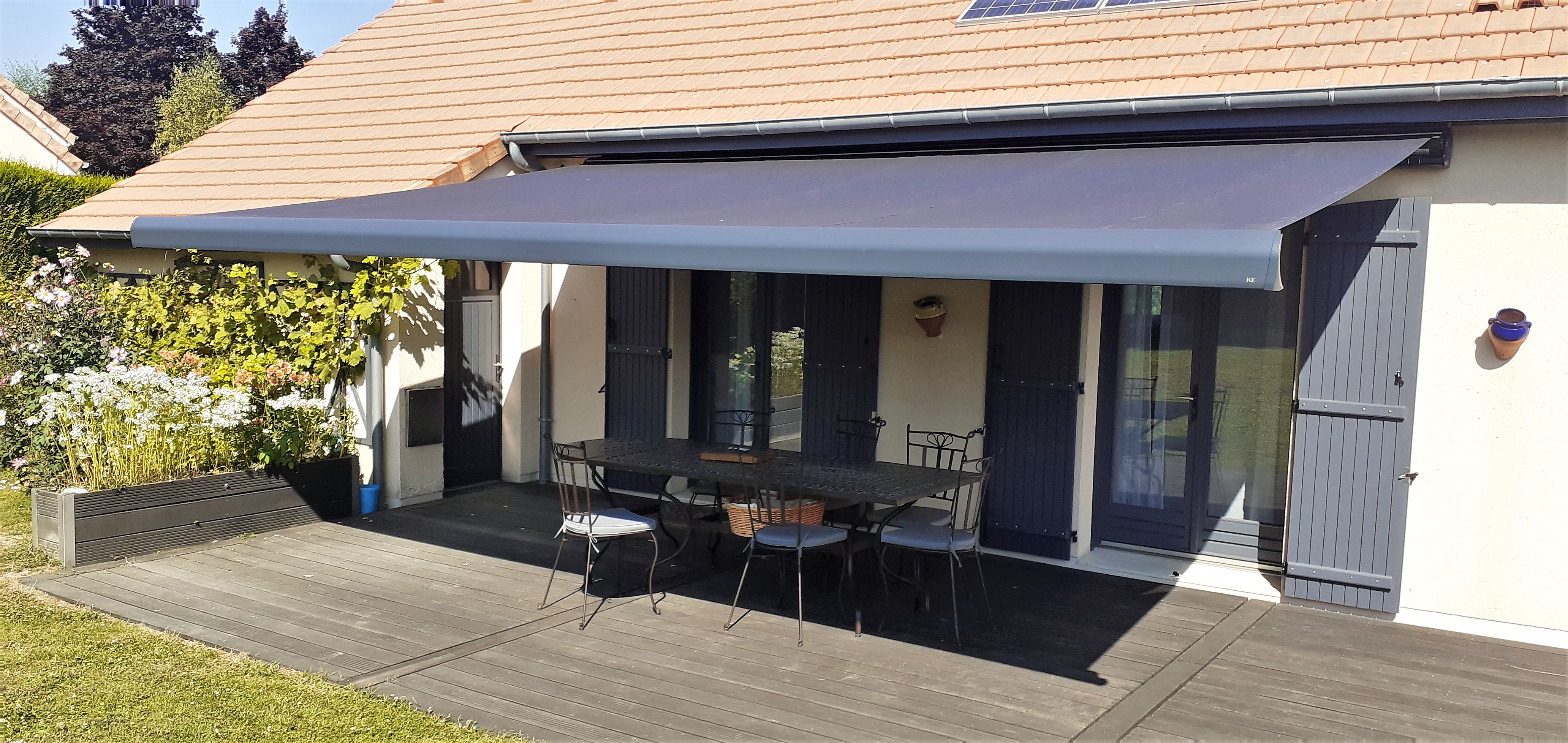 Store banne gris anthracite le mans komilfo