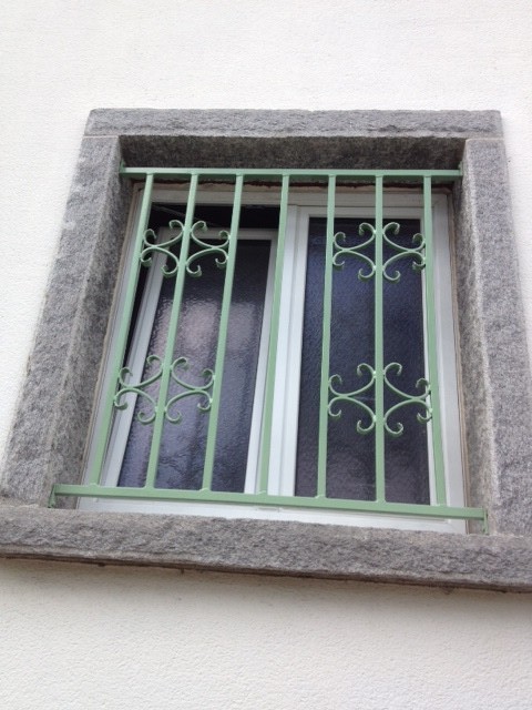 Grille de defense sur fenetre sécurité thonon