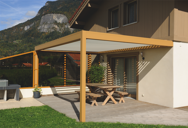 Pergola lames La Roche sur Foron