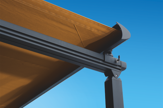Pergola toile résistante au vent Annemasse
