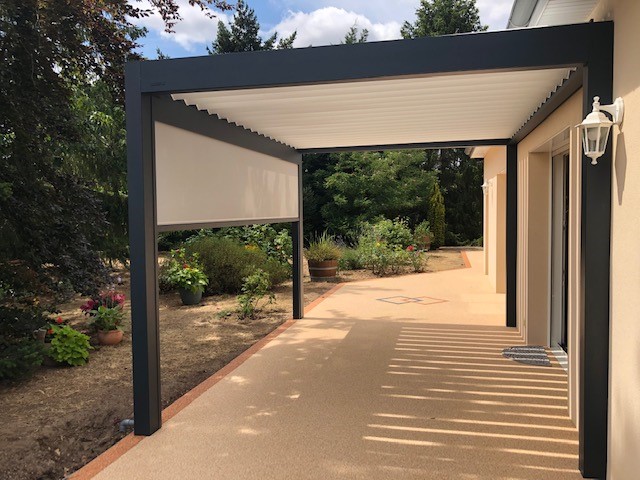 Pergola bioclimatique aluminium