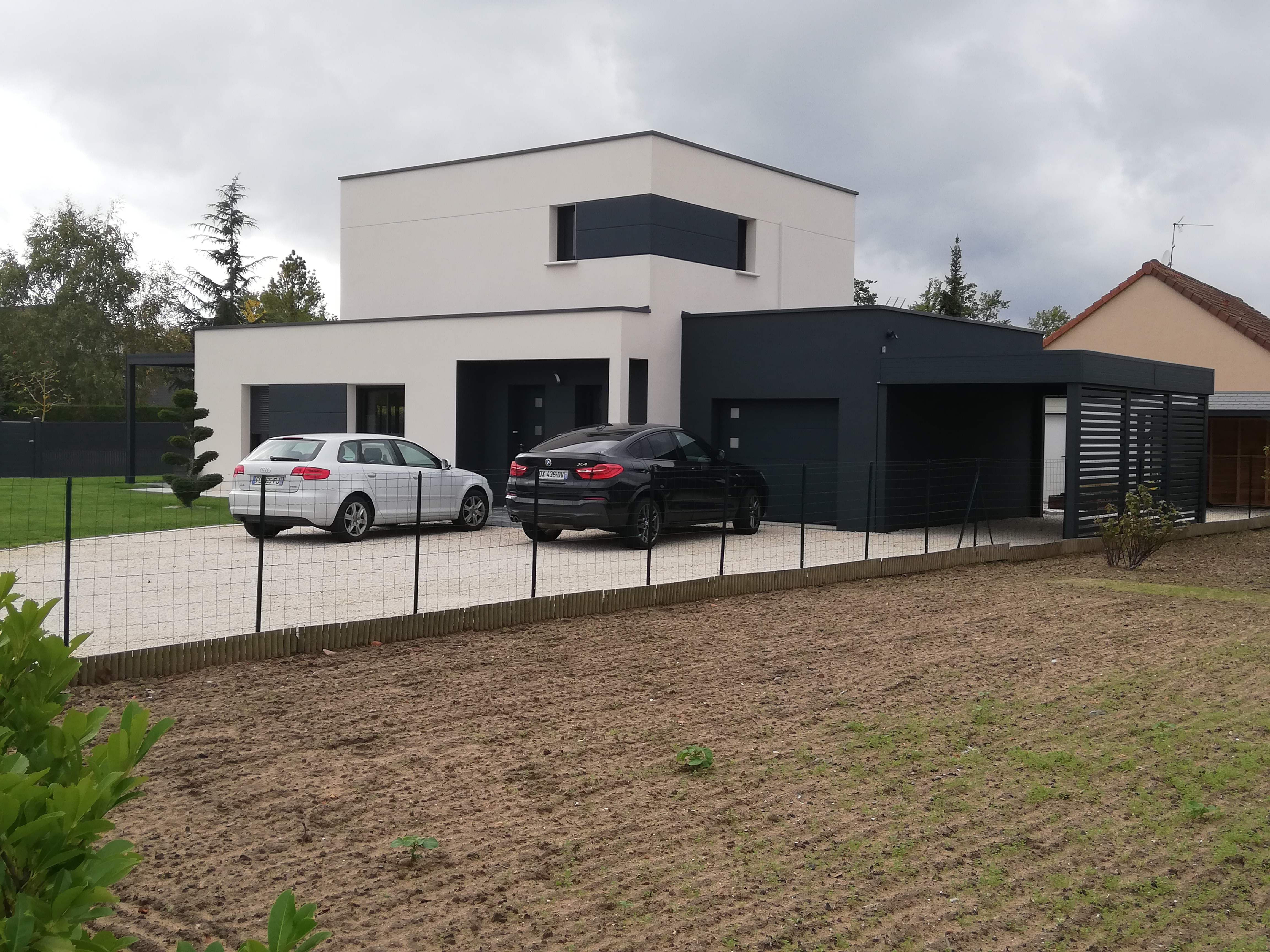 Carport aluminium - Verrier Stores et Fenêtres - Komilfo Tours