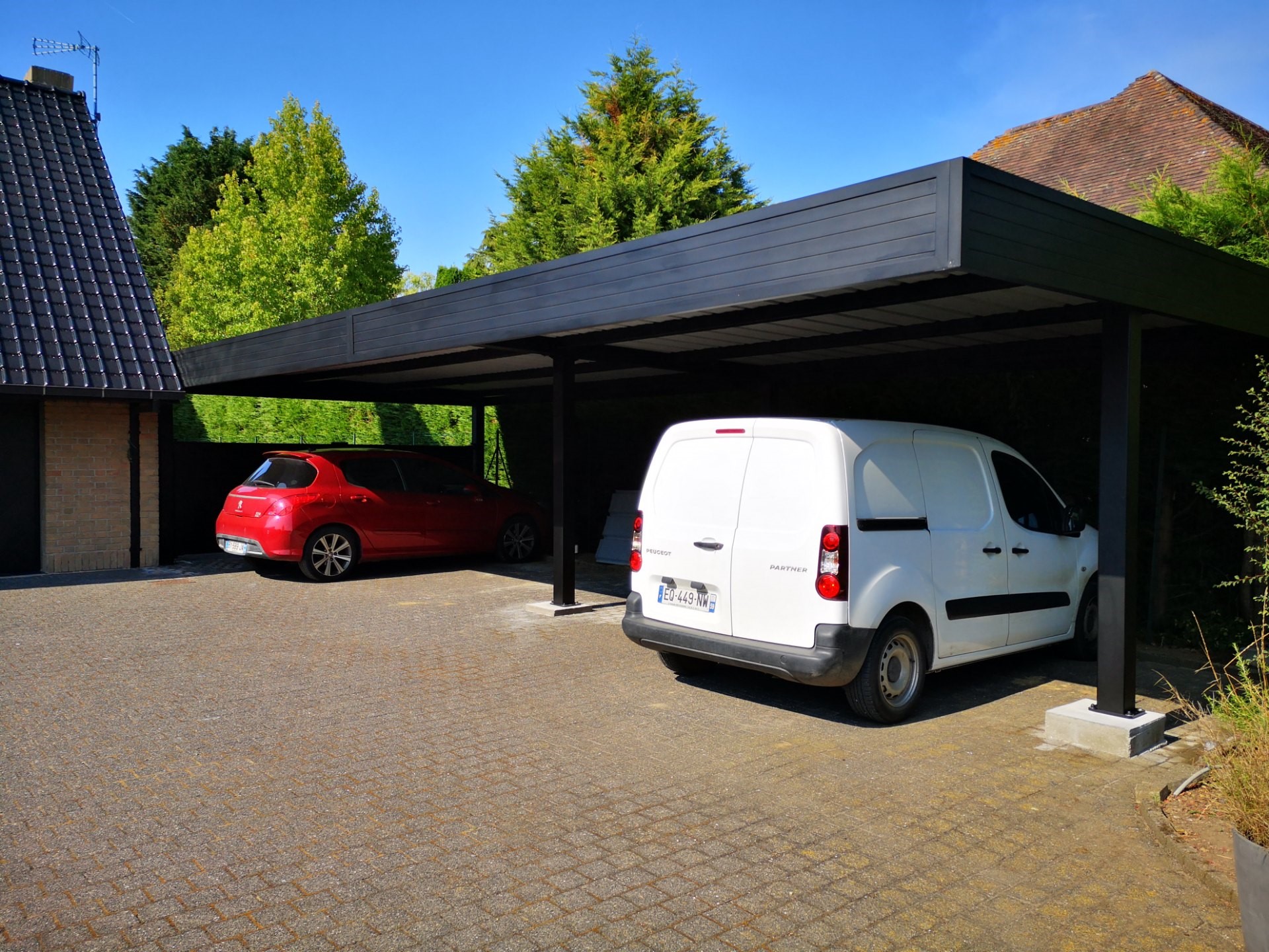 Carport Valenciennes - Komilfo Ombres et Protections