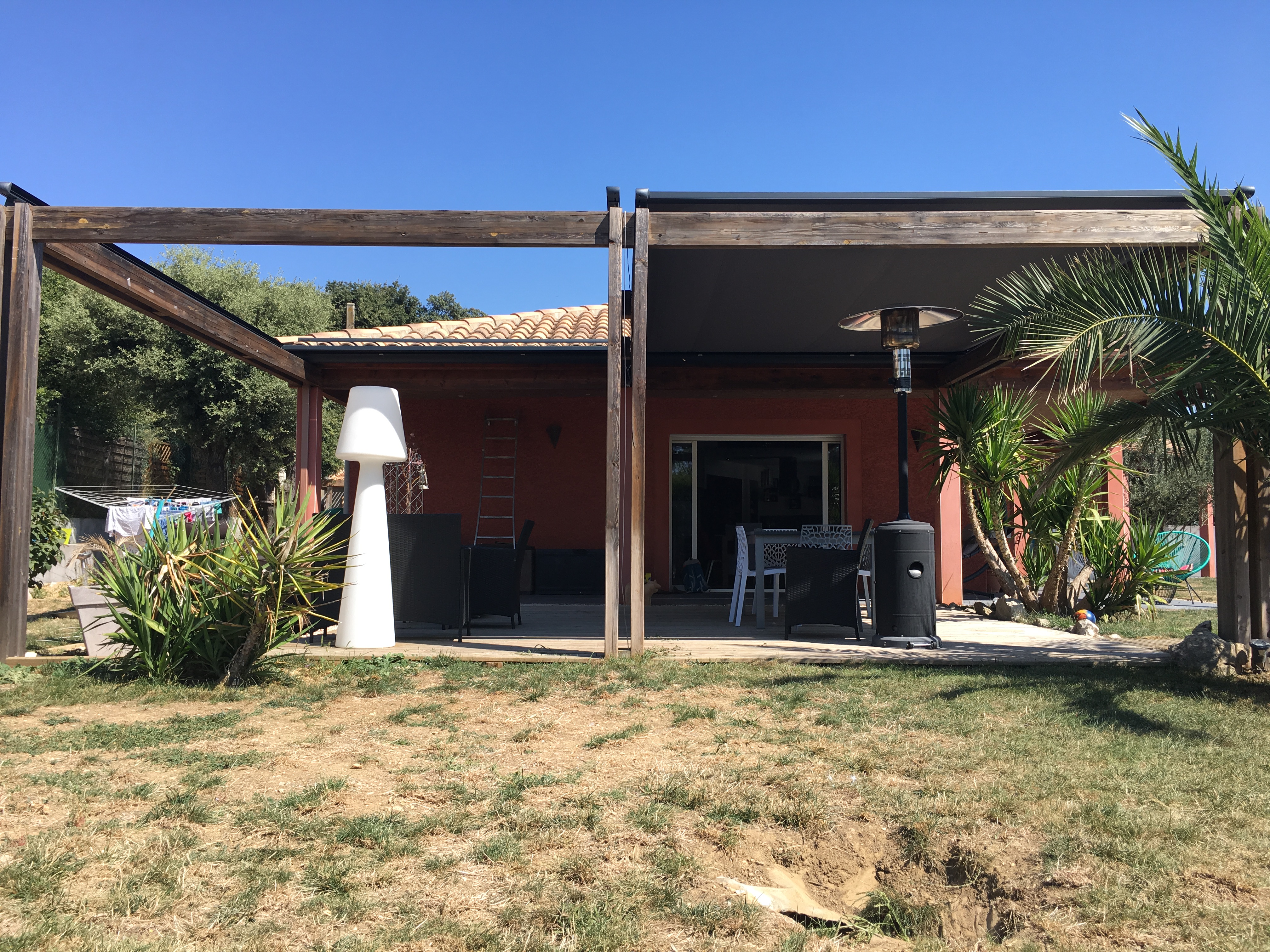 pergola en bois