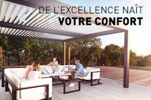 Pergolas bioclimatiques alu Komilfo : De l’excellence naît votre confort