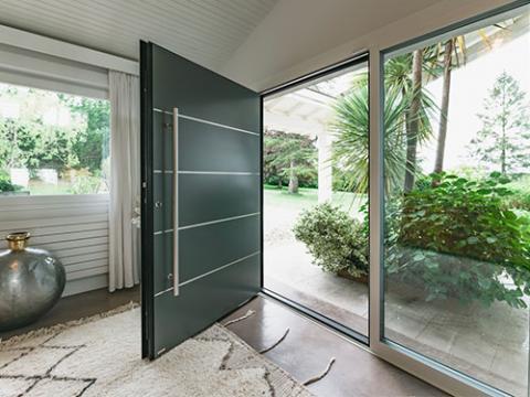 Porte d'entrée et d'intérieur sur-mesure - Alu, bois, PVC, acier