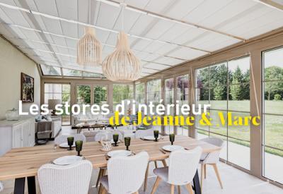 Les stores d'intérieur de Jeanne et Marc