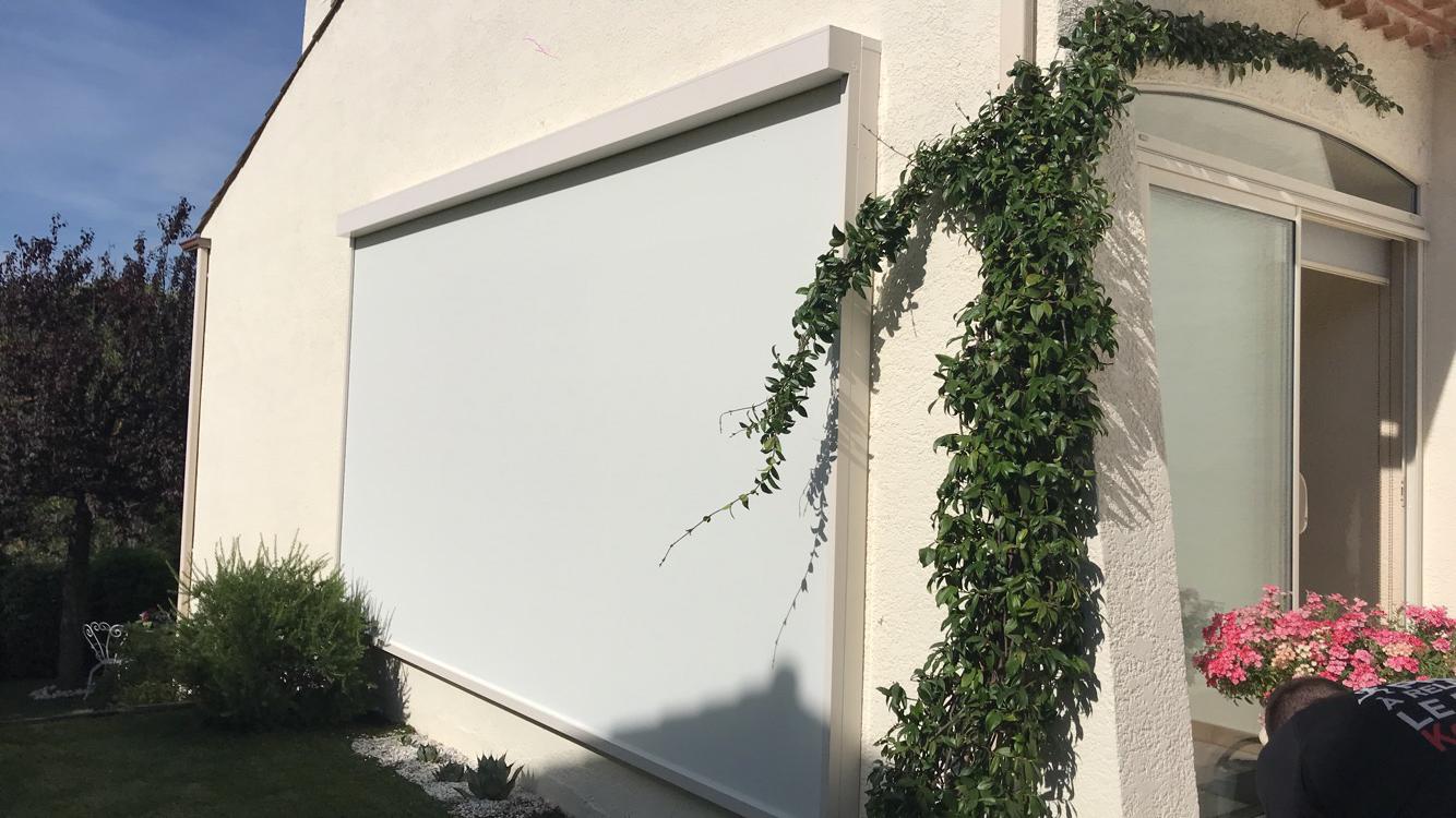 store zip pour véranda