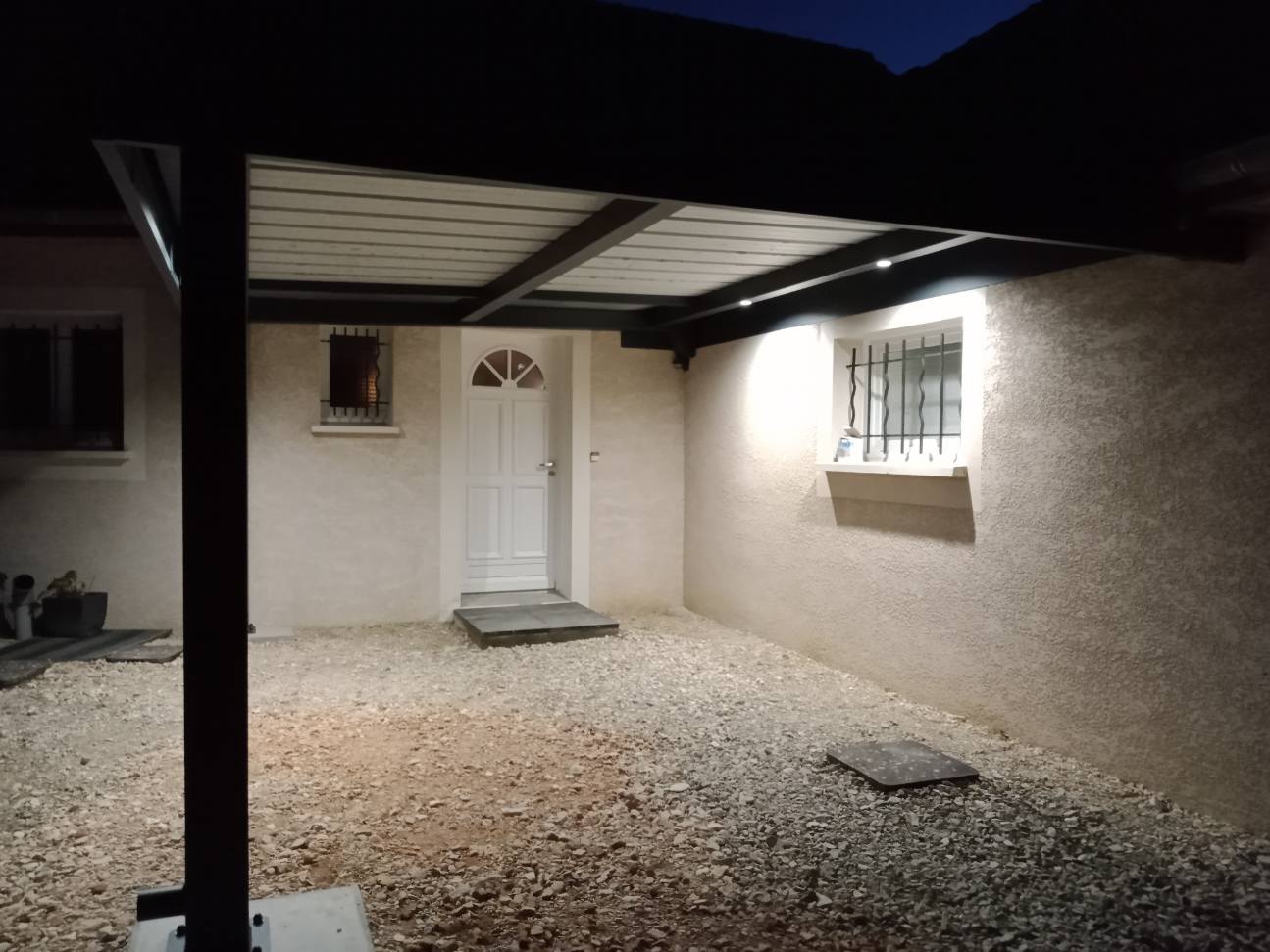 carport adossé