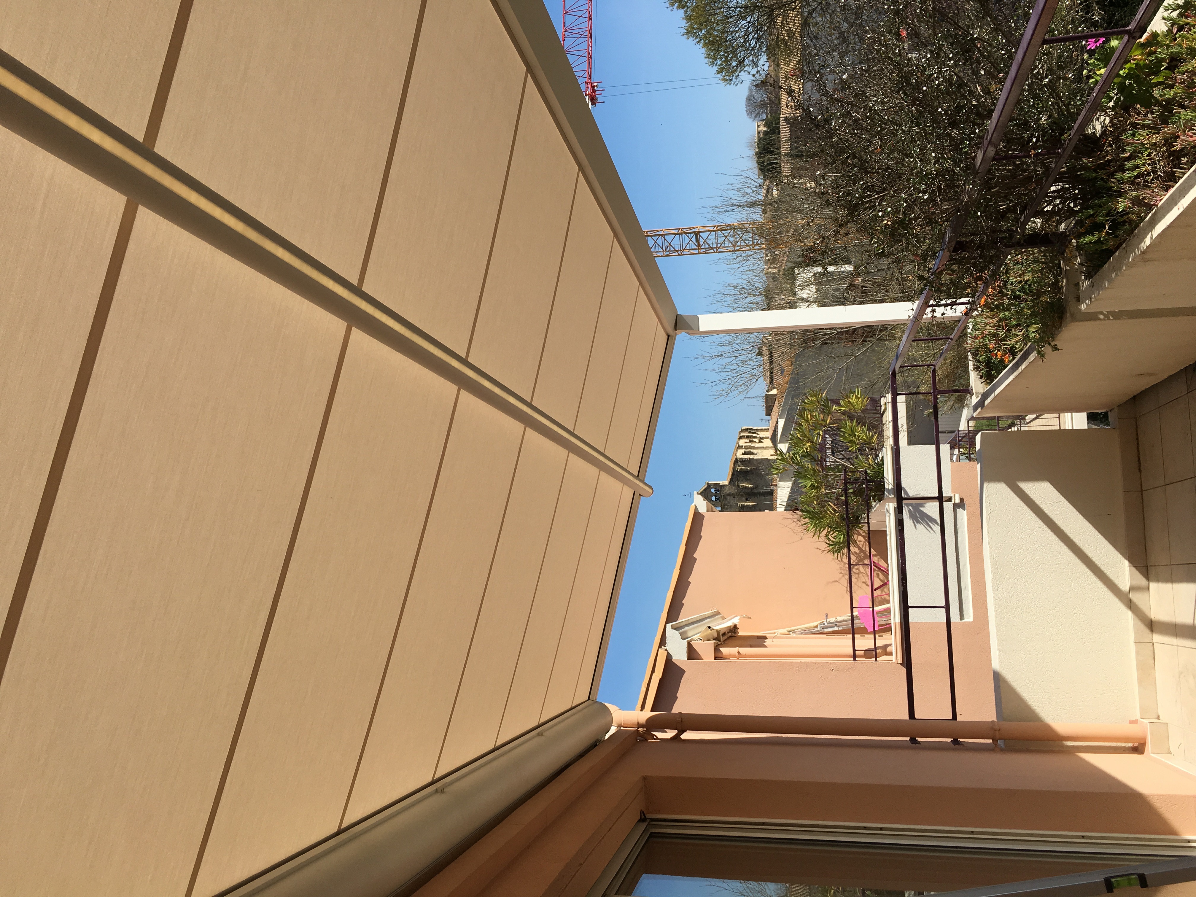 store banne pour balcon