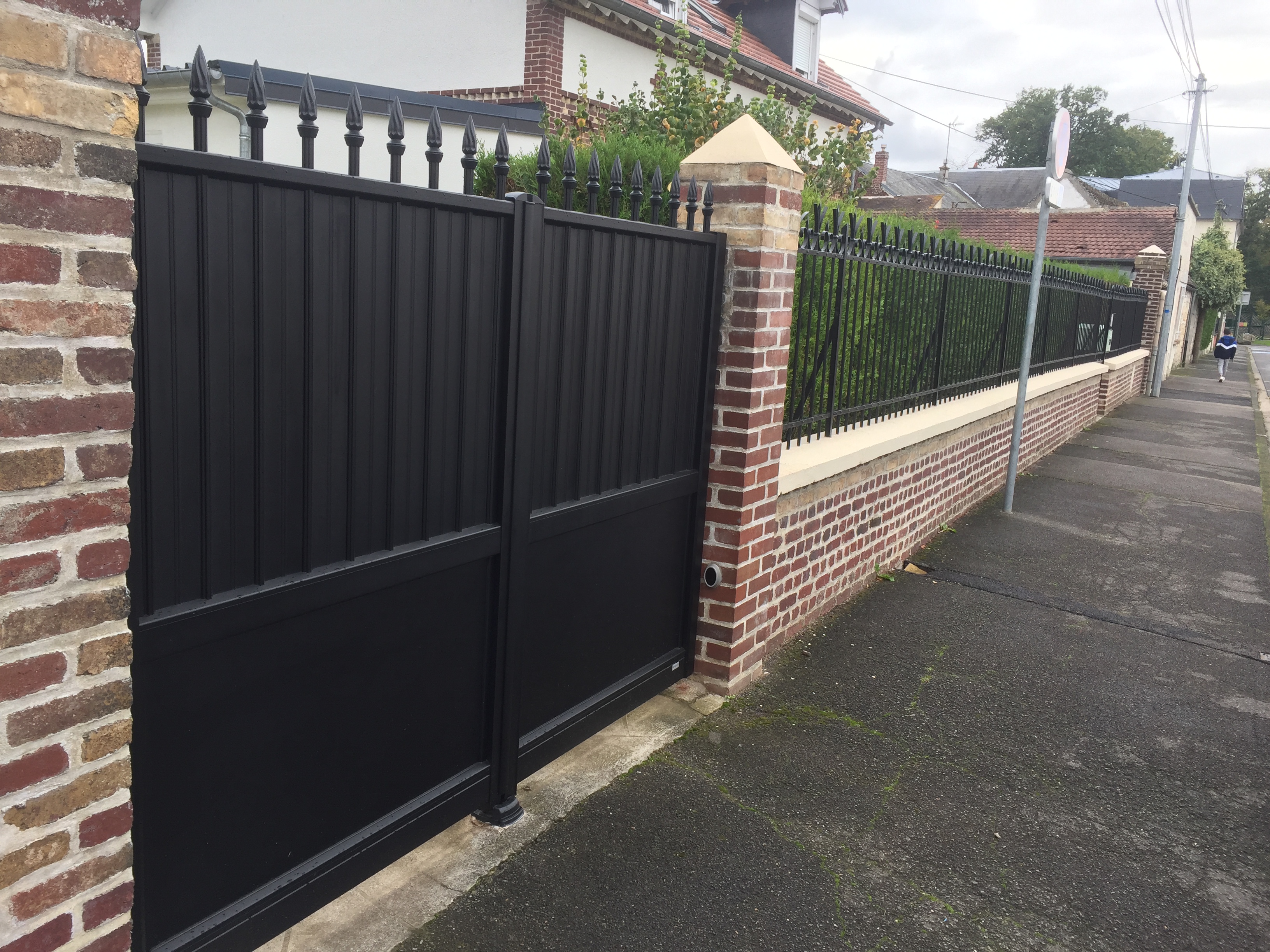portail en aluminium