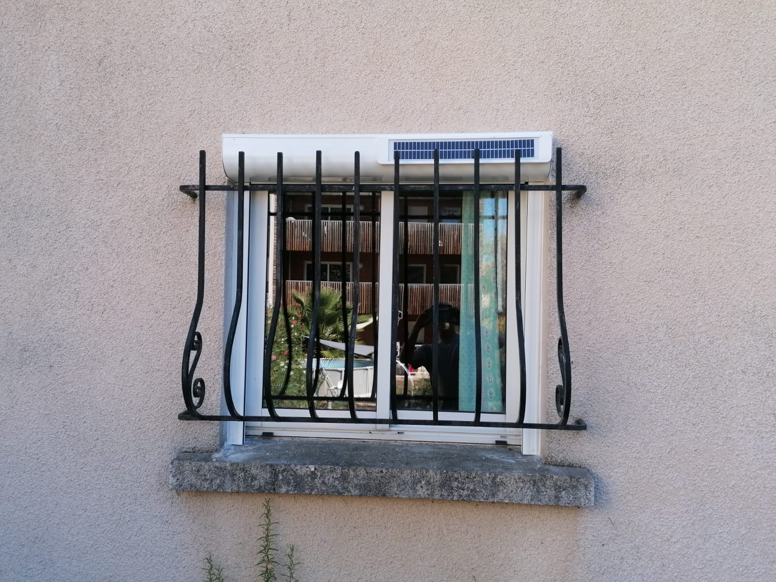 protection fenêtre en fer forgé